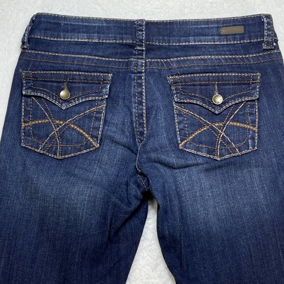 Kut from the Kloth Jeans Womens Sz 8 Blue Low Rise Ankle Skinny Denim 31x30 - Picture 4 of 13